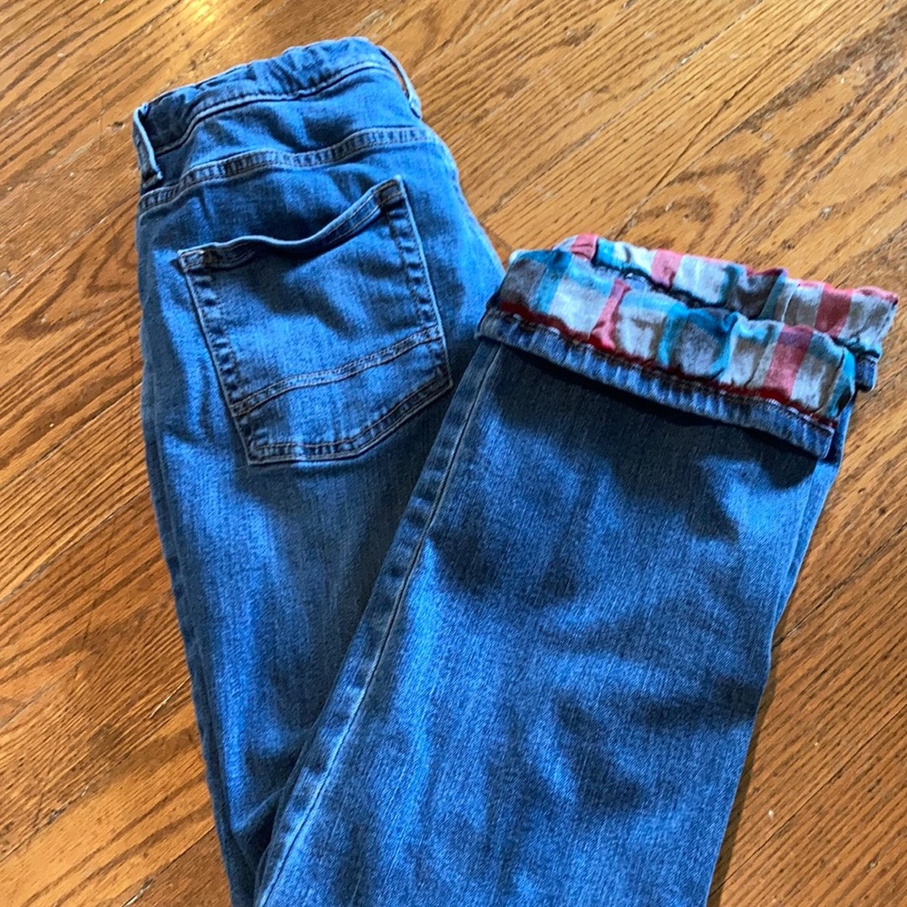 Boys flannel lined jeans